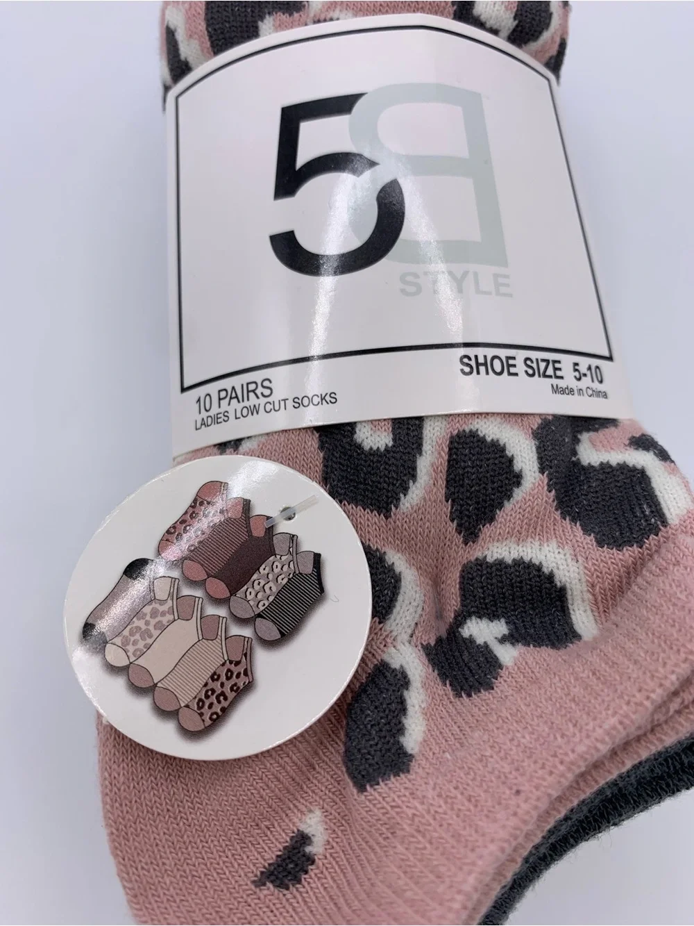 Ladies Low Cut Socks
